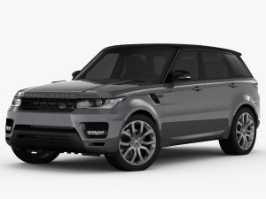 range rover sport autobiography 2014 3D Модель