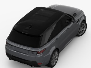 range rover sport autobiography 2014 3D Модель