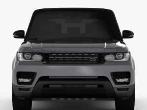 range rover sport autobiography 2014 3D Модель