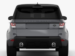 range rover sport autobiography 2014 3D Модель