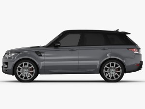range rover sport autobiography 2014 3D Модель