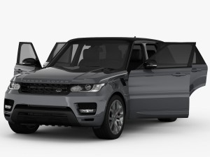 range rover sport autobiography 2014 3D Модель
