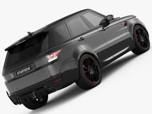 range rover sport startech 2014 3D Model