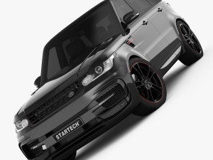 range rover sport startech 2014 3D Model