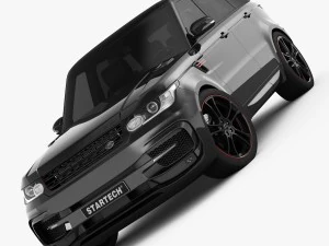 range rover sport startech 2014 3D Model