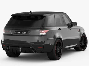 range rover sport startech 2014 3D Model