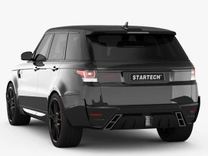 range rover sport startech 2014 3D Model