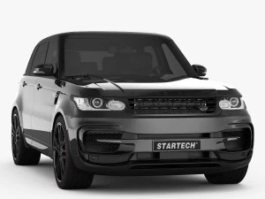 range rover sport startech 2014 3D Model