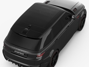 range rover sport startech 2014 3D Model