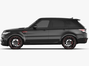 range rover sport startech 2014 3D Model