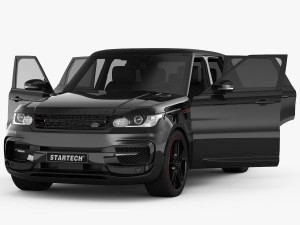 range rover sport startech 2014 3D Model