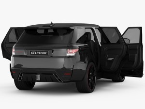 range rover sport startech 2014 3D Model