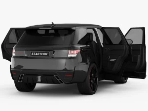 range rover sport startech 2014 3D Model