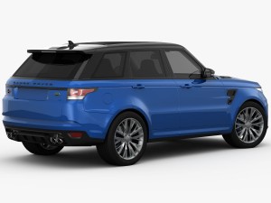 range rover sport svr 2015 3D 模型