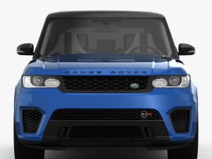 range rover sport svr 2015 3D 模型