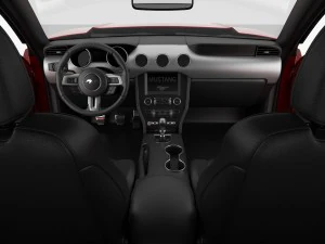 ford mustang 2015 detailed interior 3D Model