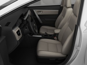 toyota corolla e170 active 2014 detailed interior Model 3D
