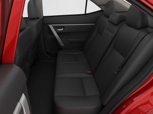 toyota corolla e170 live 2014 detailed interior Modello 3D