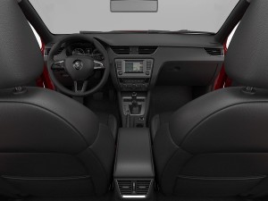 skoda octavia combi 2014 detailed interior 3D Модель