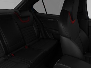 skoda octavia rs 2014 detailed interior 3Dモデル