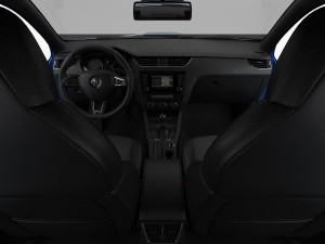 skoda octavia rs 2014 detailed interior 3Dモデル
