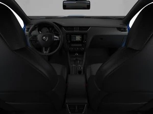 skoda octavia rs 2014 detailed interior 3D Model