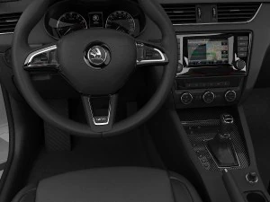 skoda octavia combi rs 2014 detailed interior 3D Model