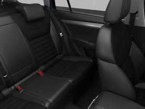 skoda octavia scout 2015 detailed interior Model 3D