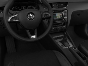 skoda octavia scout 2015 detailed interior Model 3D