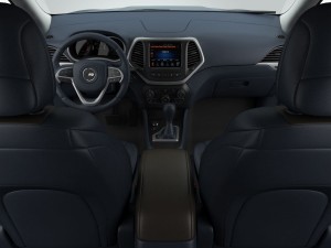 jeep cherokee limited 2014 detailed interior Modèle 3D