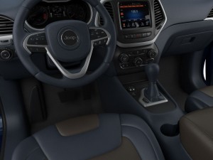 jeep cherokee limited 2014 detailed interior Modèle 3D