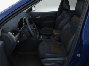 jeep cherokee limited 2014 detailed interior Modèle 3D