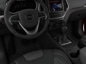 jeep cherokee trailhawk 2014 detailed interior Modèle 3D