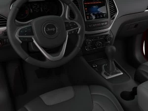 jeep cherokee trailhawk 2014 detailed interior 3D Model
