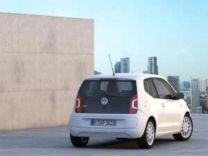 volkswagen up 2013 detailed interior 3D Model