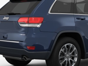 jeep grand cherokee 2014 detailed interior 3D Model