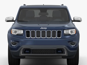 jeep grand cherokee 2014 detailed interior 3D Model