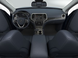 jeep grand cherokee 2014 detailed interior 3D Model