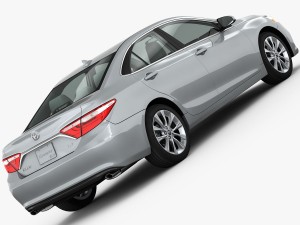 toyota camry xle 2015 detailed interior 3D Модель