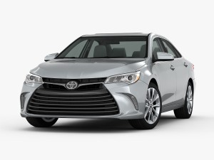 toyota camry xle 2015 detailed interior 3D Модель