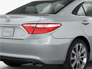 toyota camry xle 2015 detailed interior 3D Модель