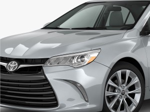 toyota camry xle 2015 detailed interior 3D Модель