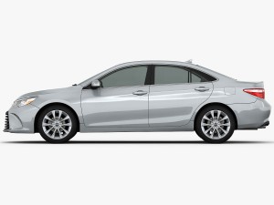 toyota camry xle 2015 detailed interior 3D Модель