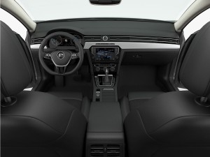 volkswagen passat 2015 detailed interior Model 3D