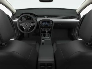 volkswagen passat 2015 detailed interior 3D Model