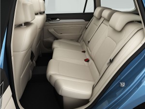 volkswagen passat variant 2015 detailed interior 3D 모델