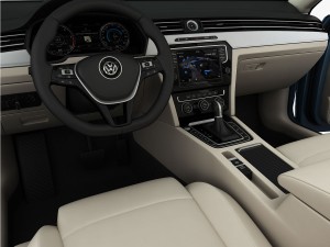 volkswagen passat variant 2015 detailed interior 3D 모델