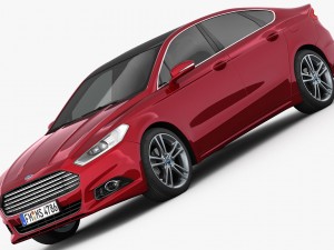 ford mondeo 2015 3D Model