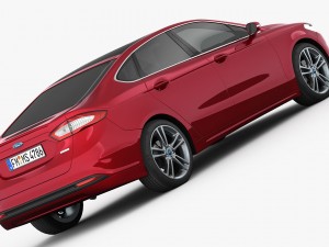 ford mondeo 2015 Modelo 3D