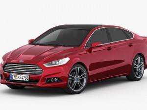 ford mondeo 2015 Modelo 3D